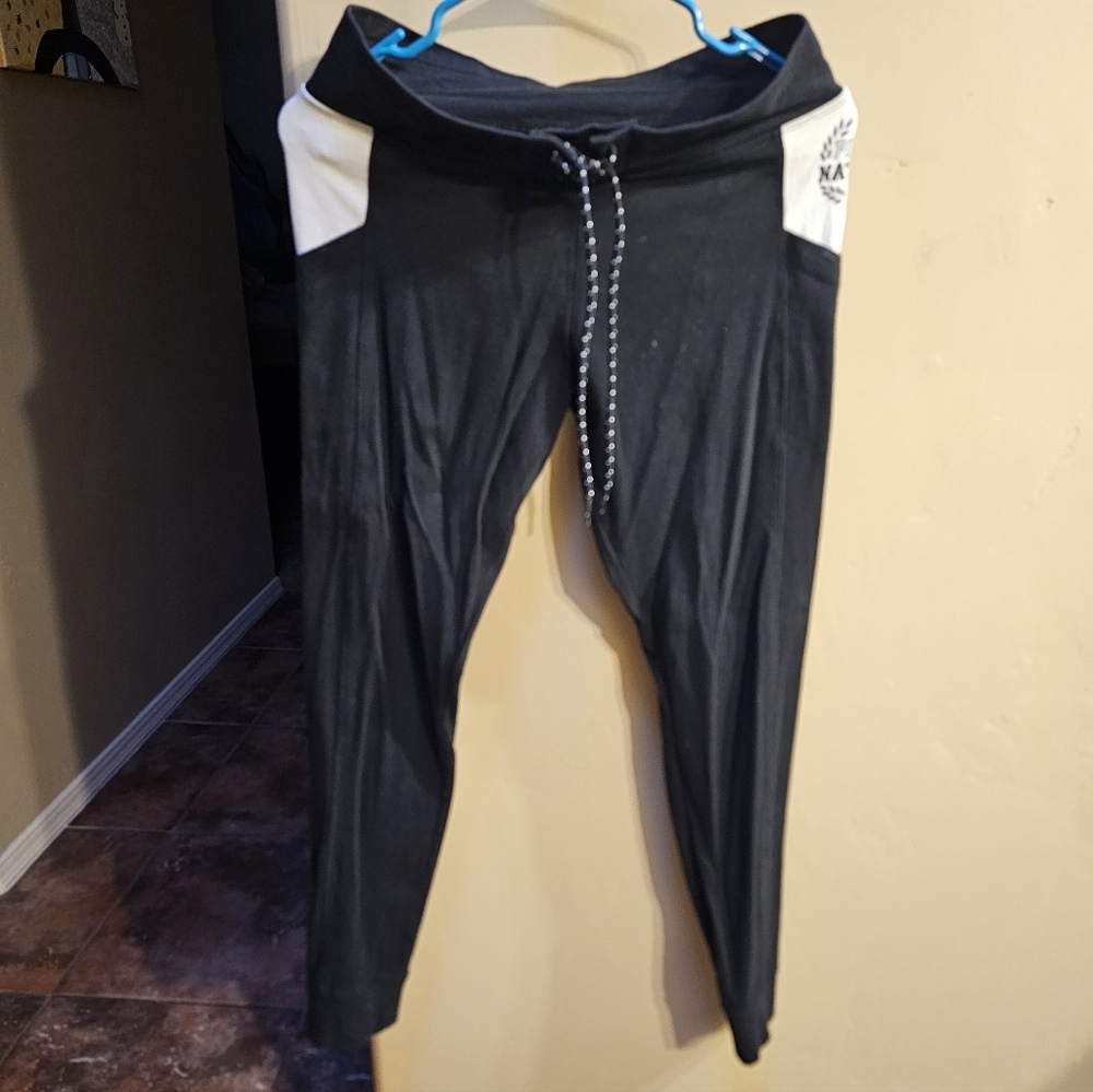 PINK Victoria's Secret Black Joggers